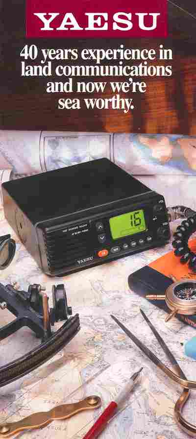 Буклет YAESU 40 years experience in land communications, 55-1749, Баград.рф